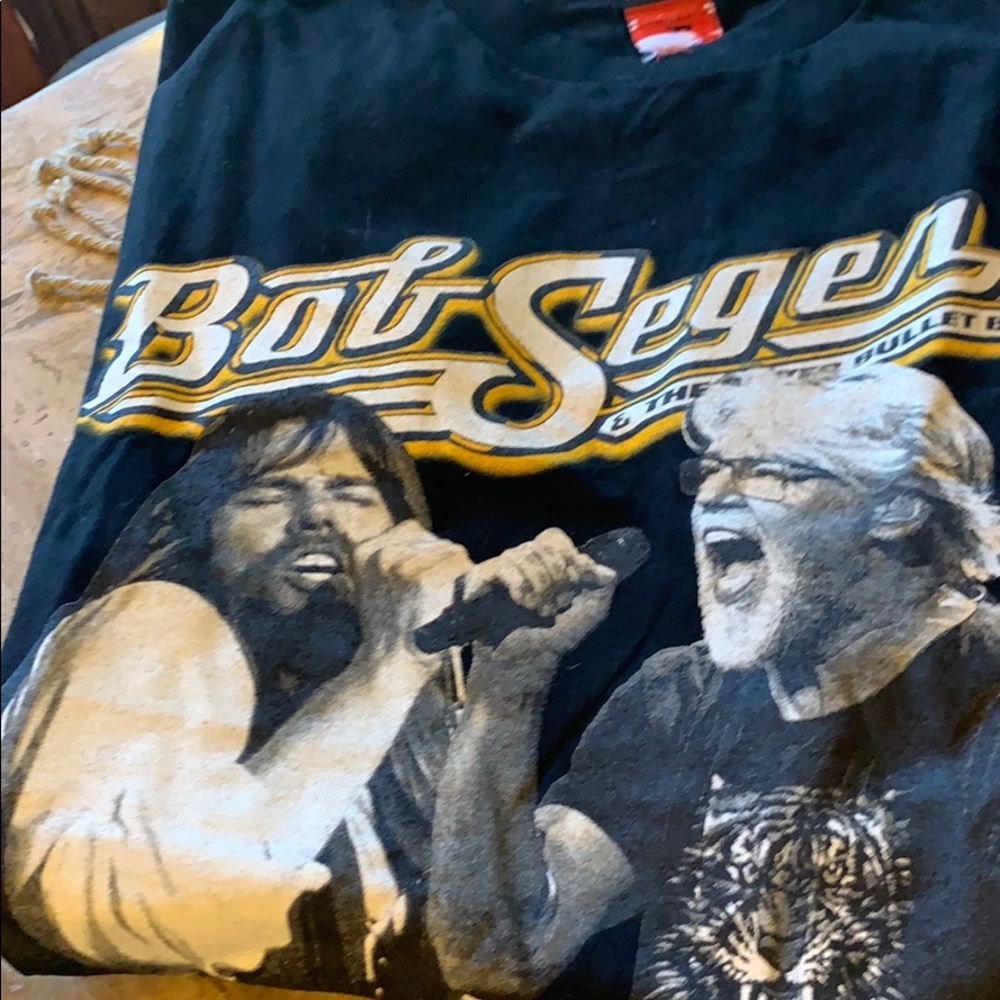 Bob Seger final tour tee sz large from his concert